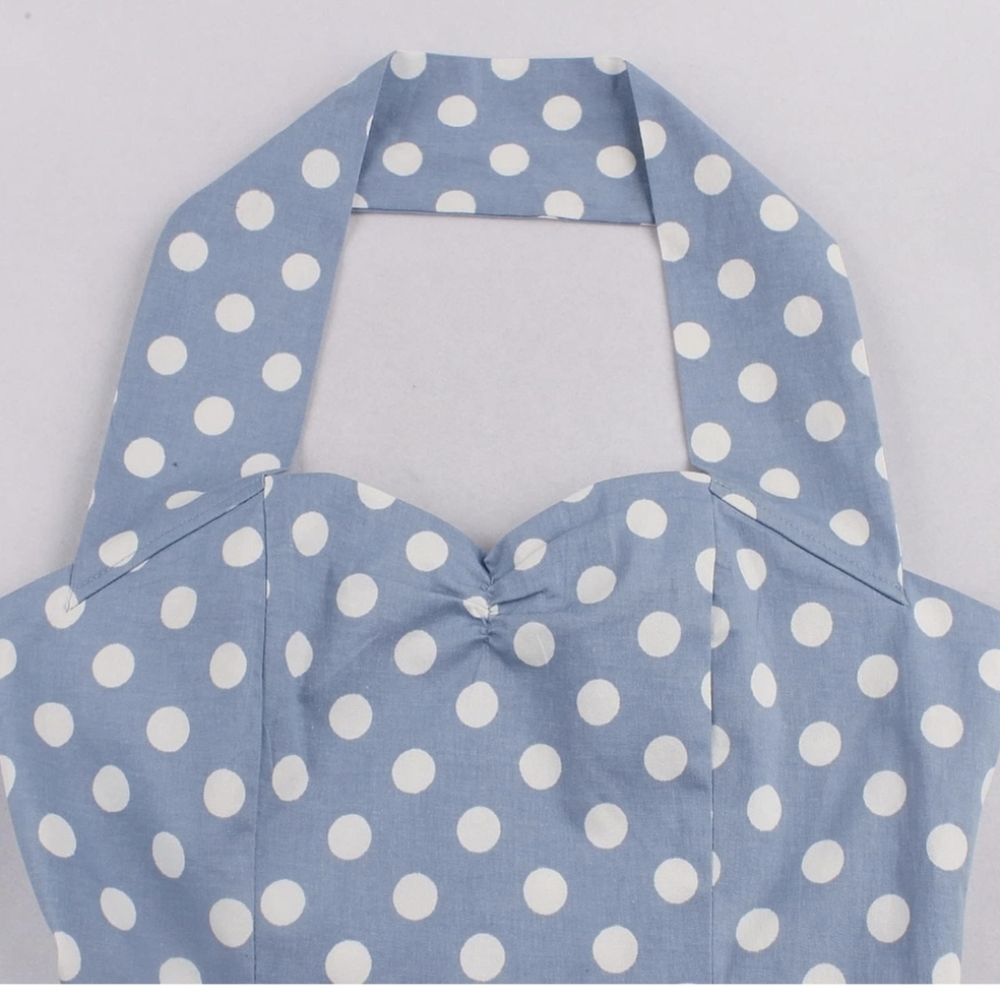 Sucrefas Polkadot Vintage Inspired Dress - Picture 5 of 12